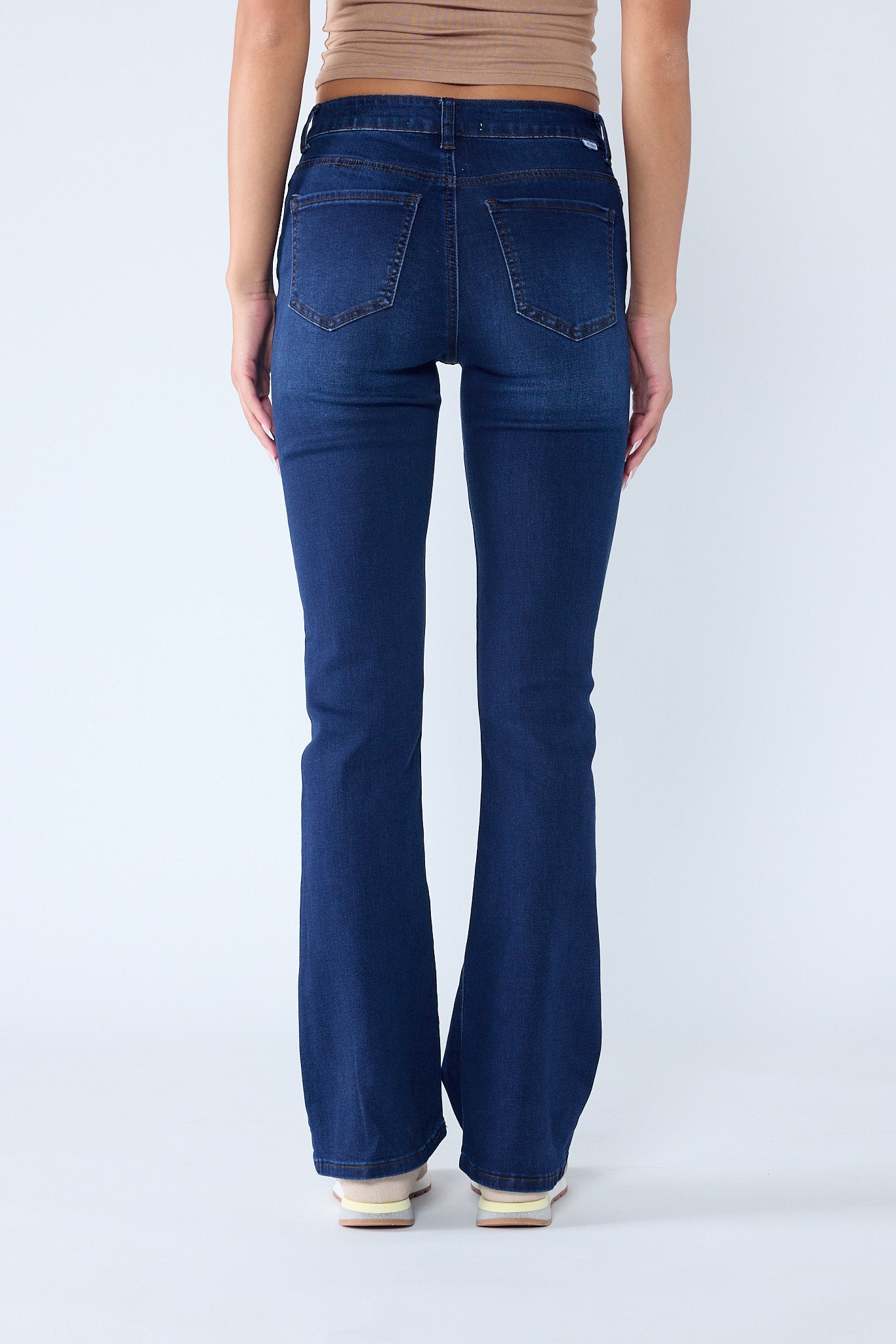 High Rise 5-Pocket Bootcut Jeans - Image 9