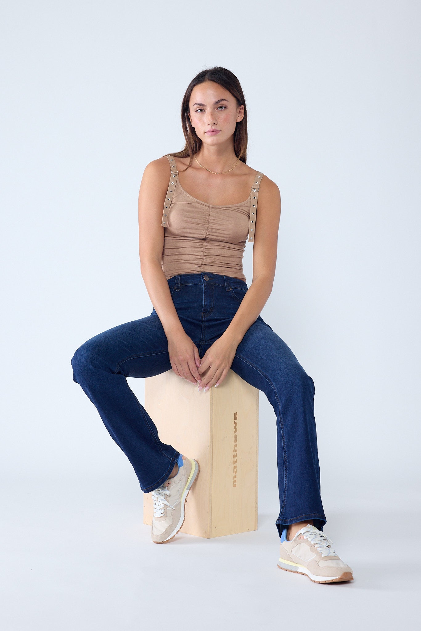 High Rise 5-Pocket Bootcut Jeans - Image 5