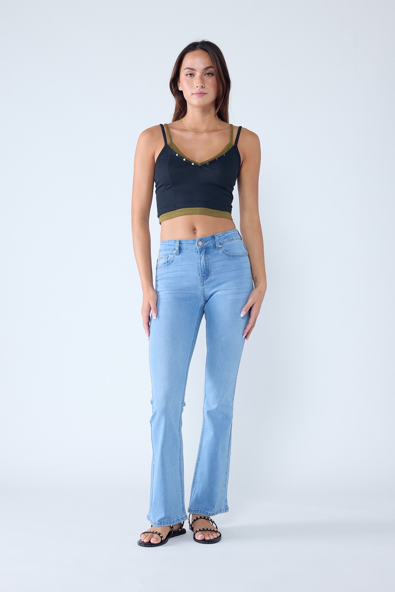 High Rise 5-Pocket Bootcut Jeans - Image 23