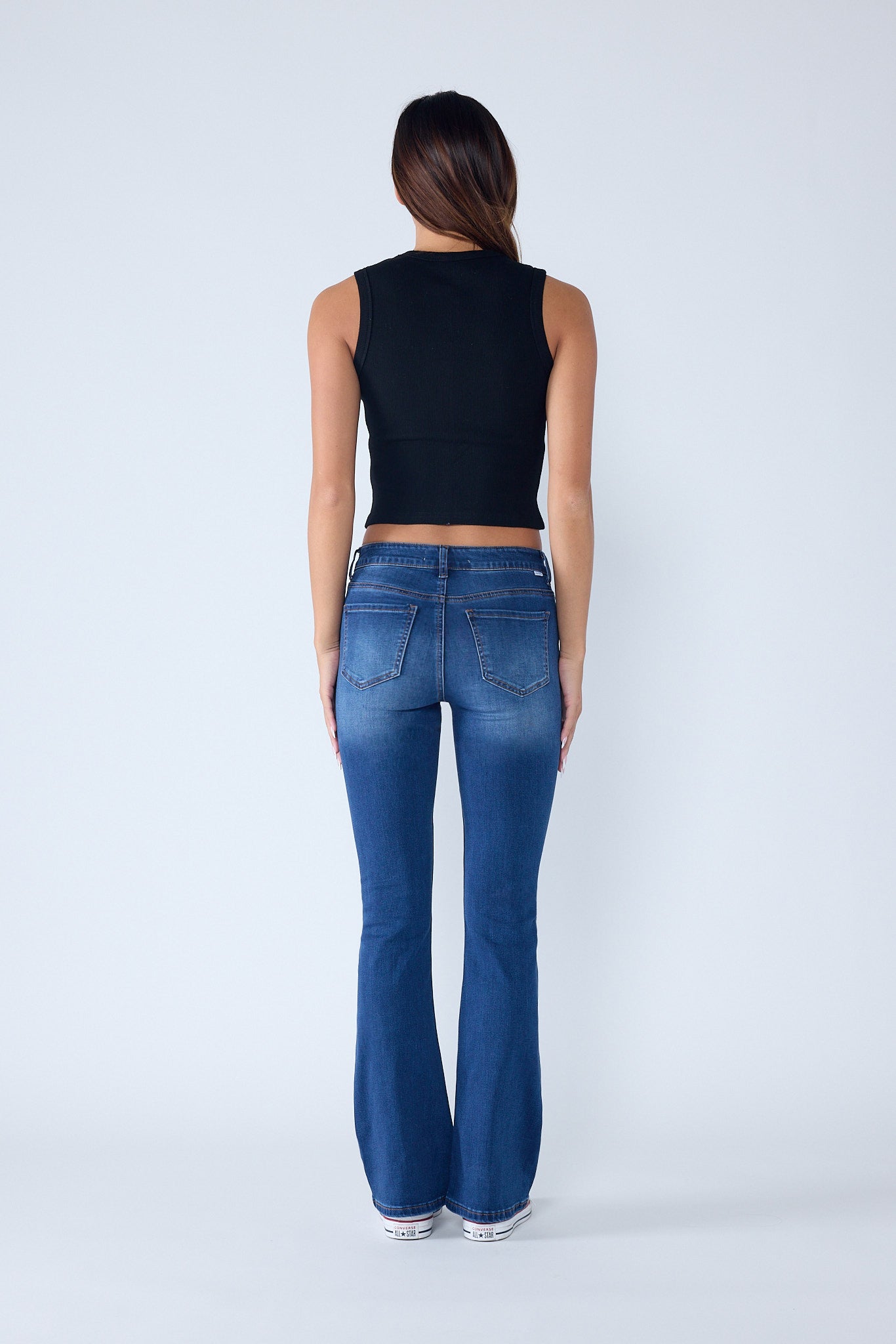 High Rise 5-Pocket Bootcut Jeans - Image 17