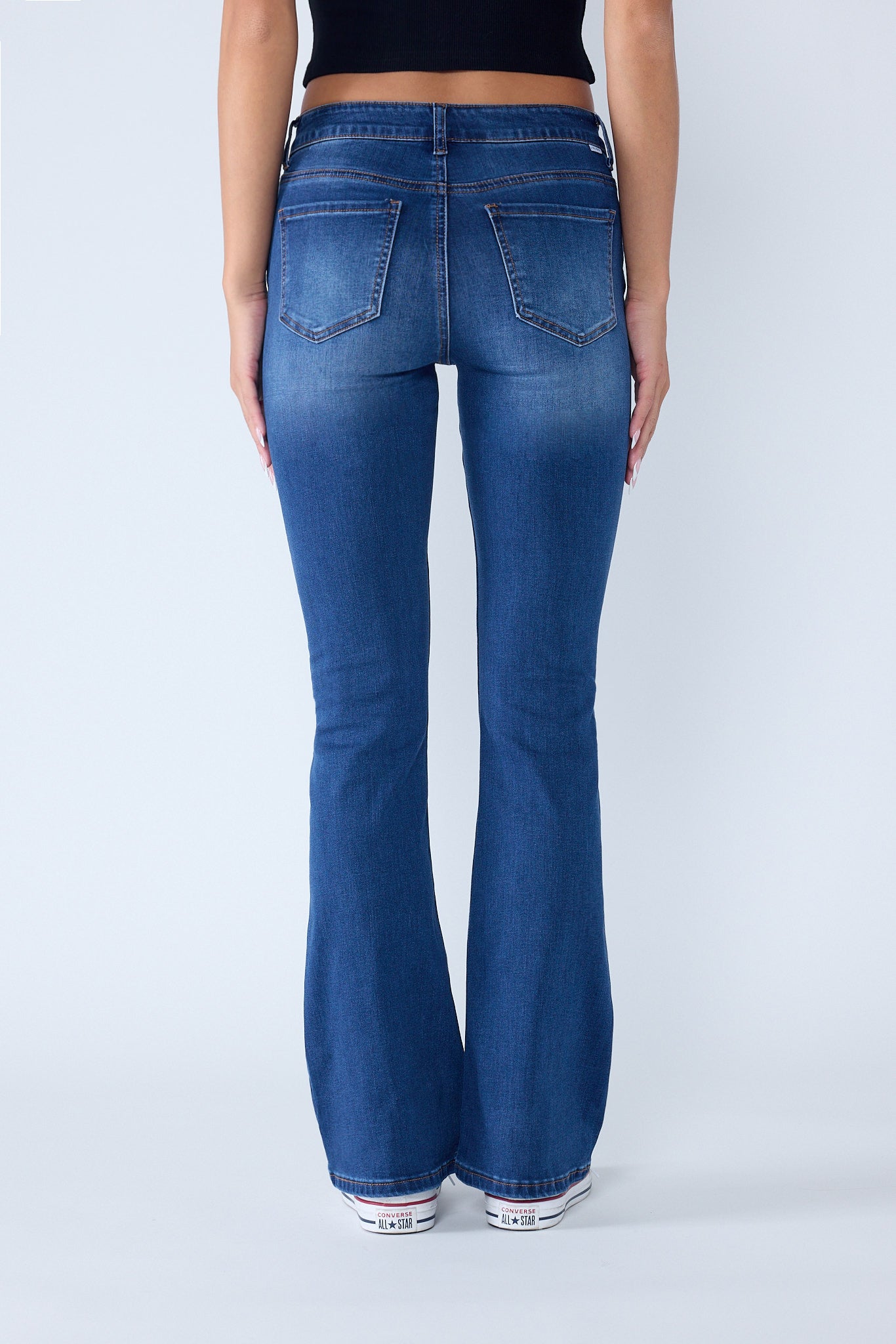 High Rise 5-Pocket Bootcut Jeans - Image 18
